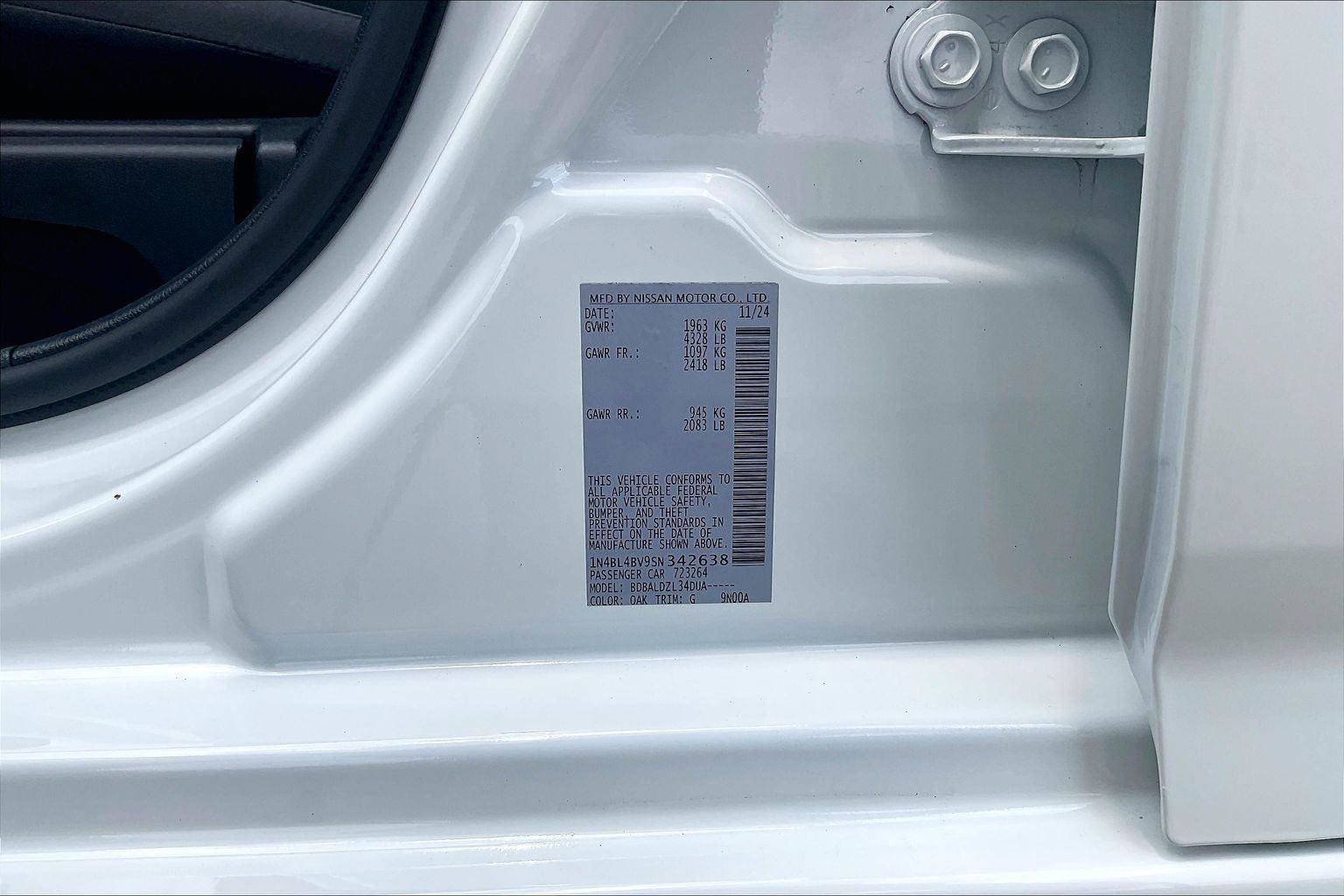 Certified 2025 Nissan Altima 2.5 S FWD image 32