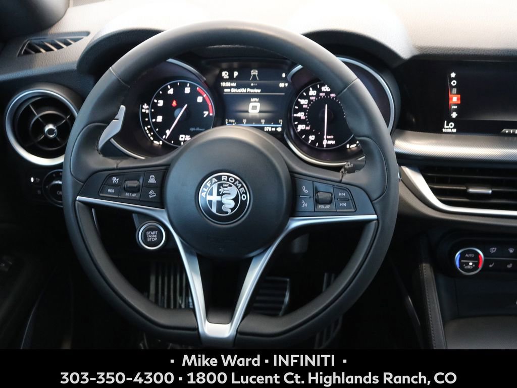 Used 2019 Alfa Romeo Stelvio Ti Sport w/ Quick Order Package 22S Sport AWD/4WD image 9