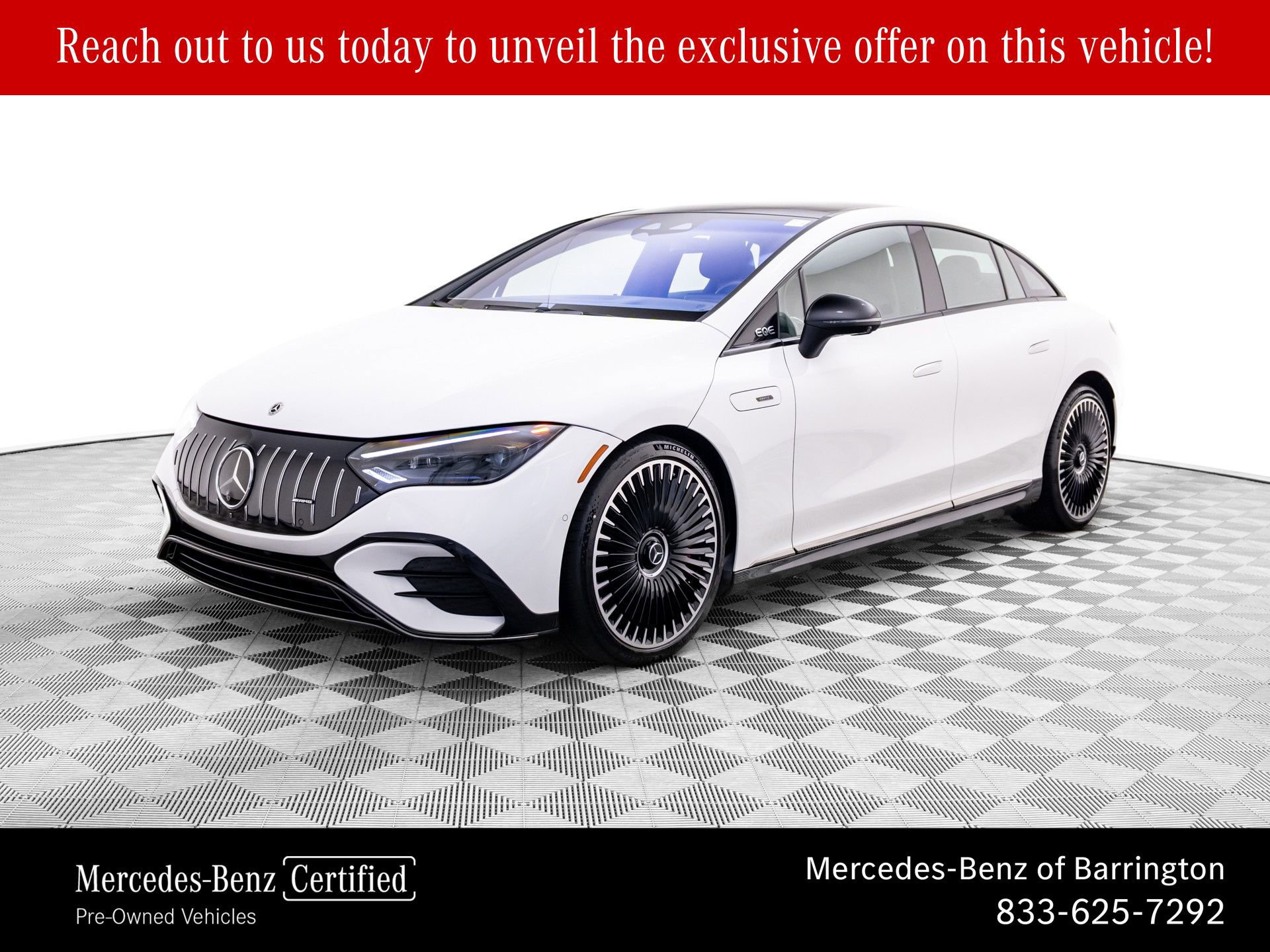 Used 2023 Mercedes-Benz EQE AMG 4MATIC Sedan image 1