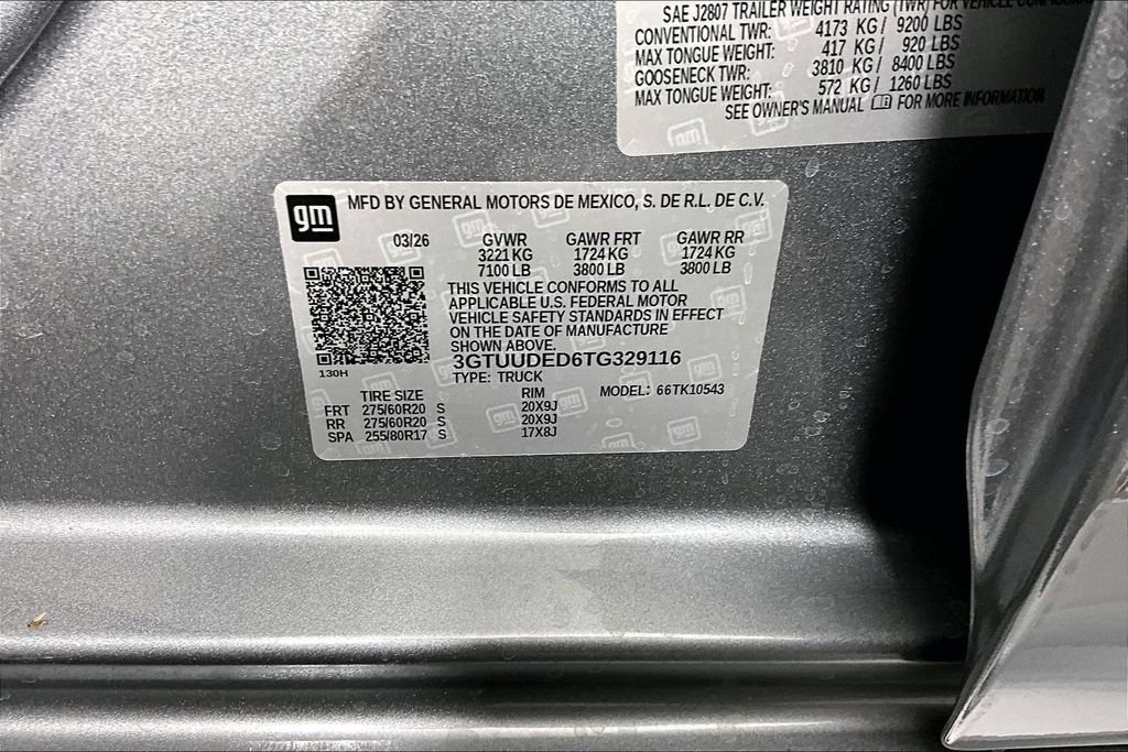 New 2026 GMC Sierra 1500 SLT w/ SLT Premium Plus Package AWD/4WD image 14