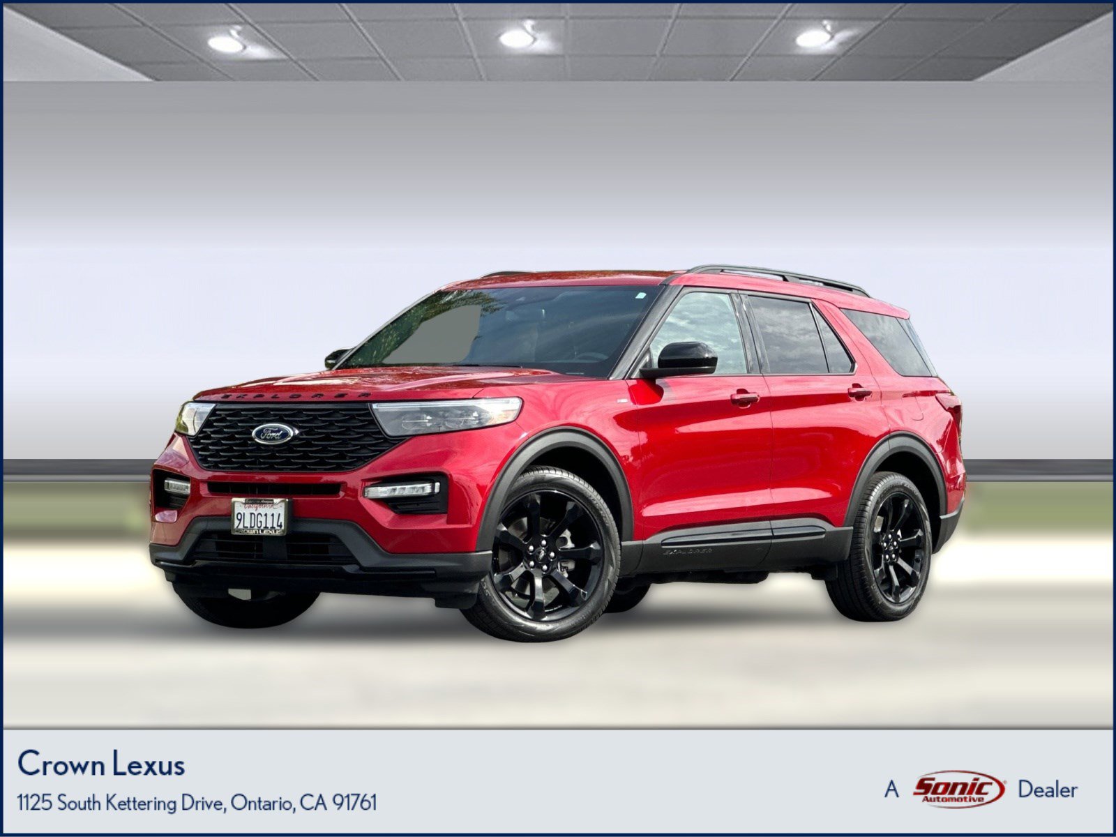 Used 2023 Ford Explorer ST-Line w/ Class IV Trailer Tow Package image 1