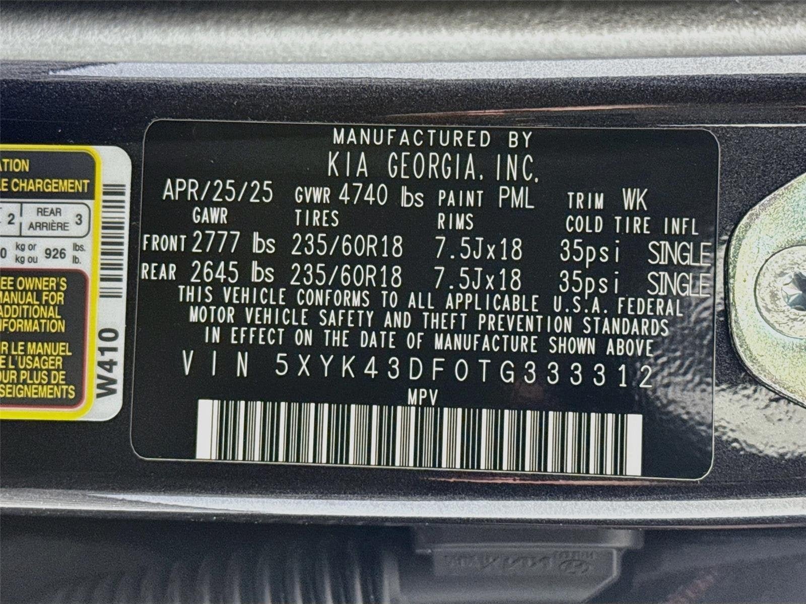Certified 2026 Kia Sportage SX FWD image 34
