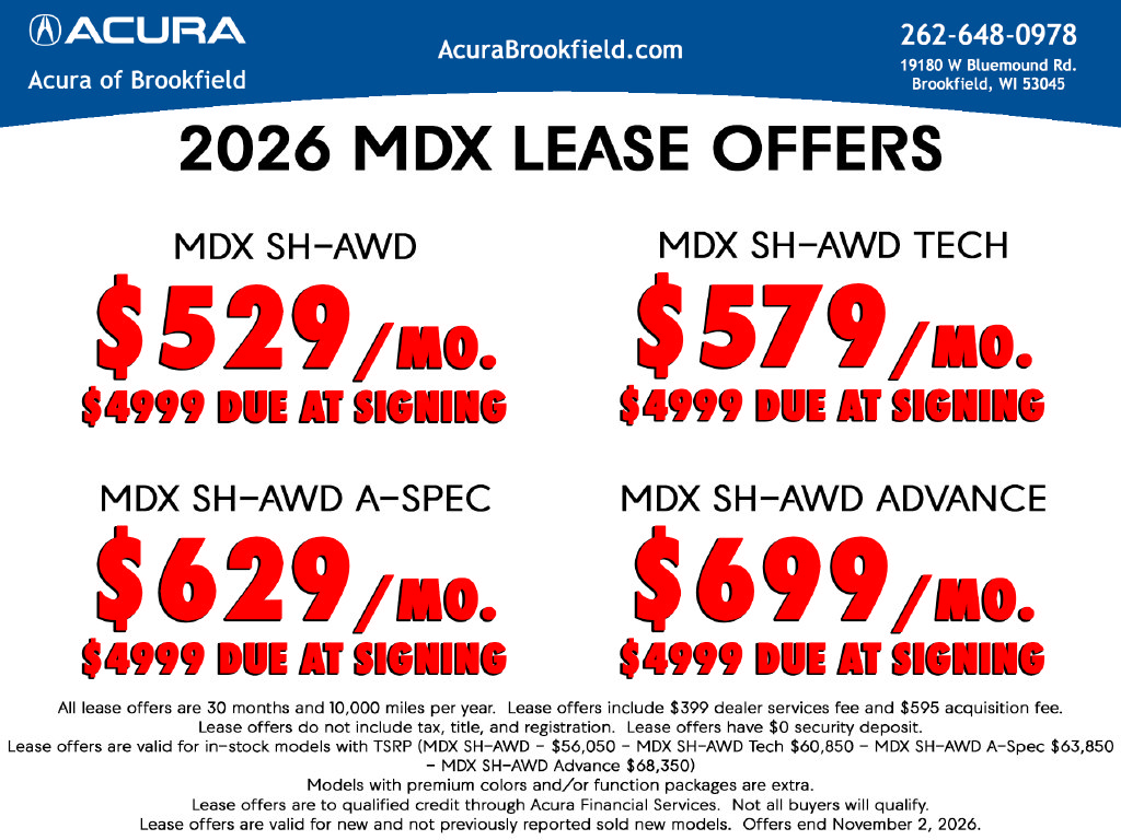 New 2026 Acura MDX w/ Technology Package AWD/4WD image 16