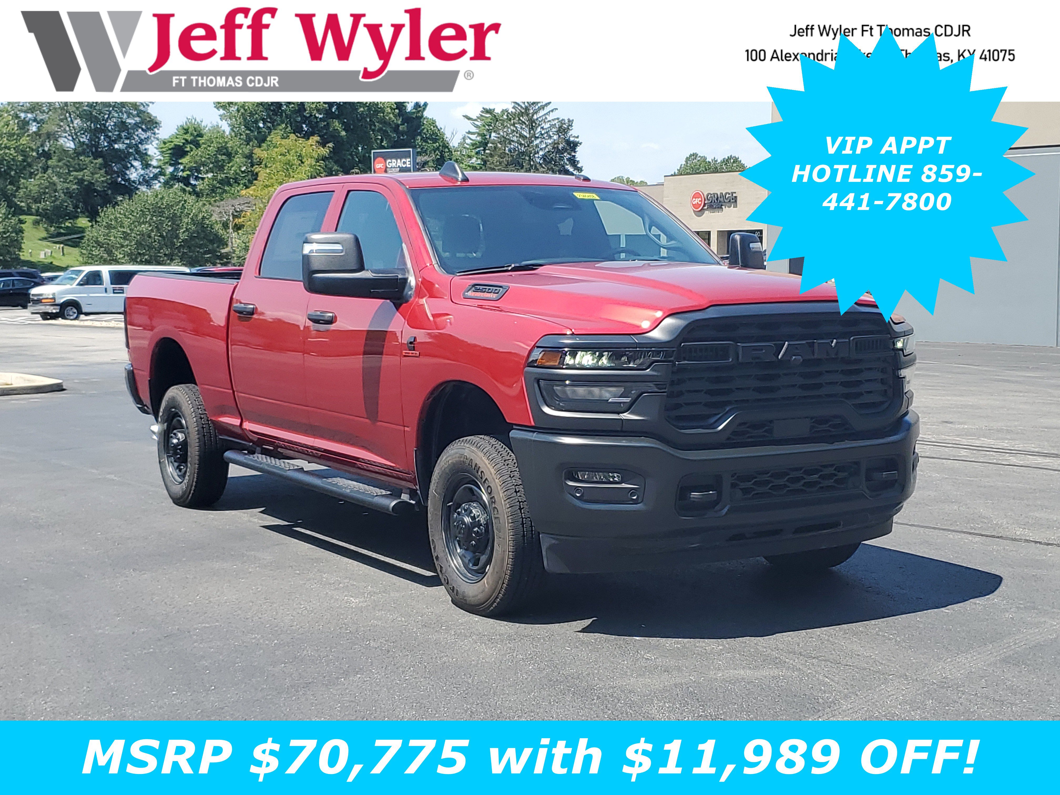 New 2025 RAM 2500 Tradesman