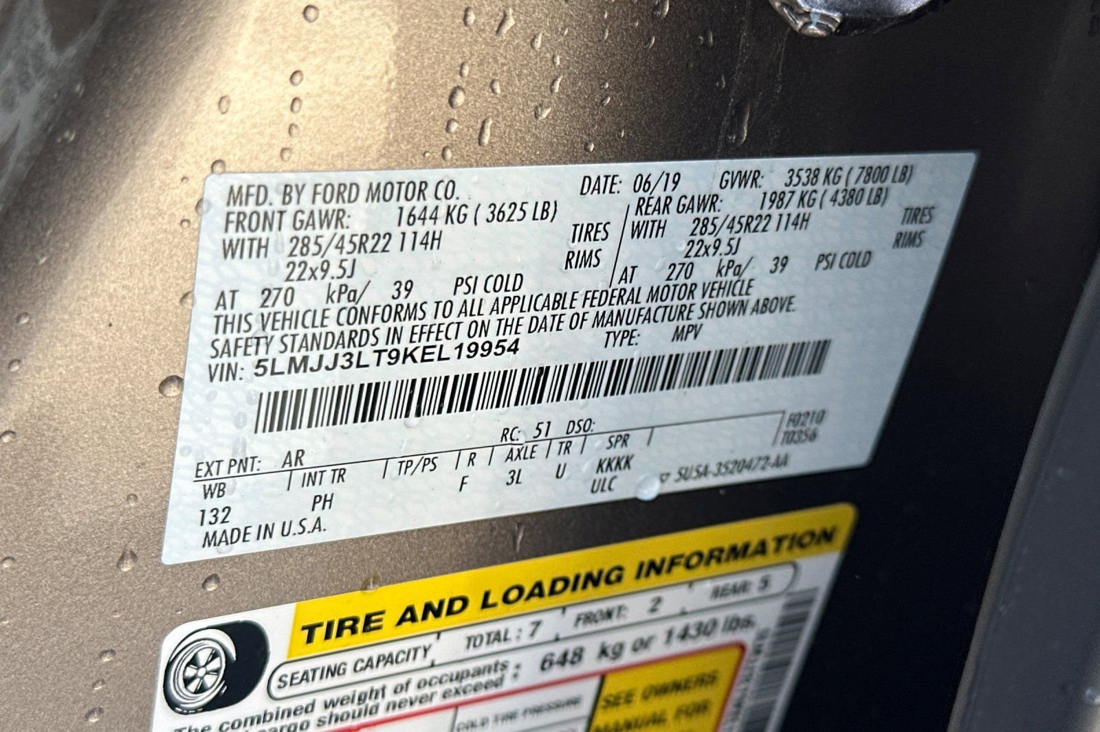 Used 2019 Lincoln Navigator L Reserve image 55