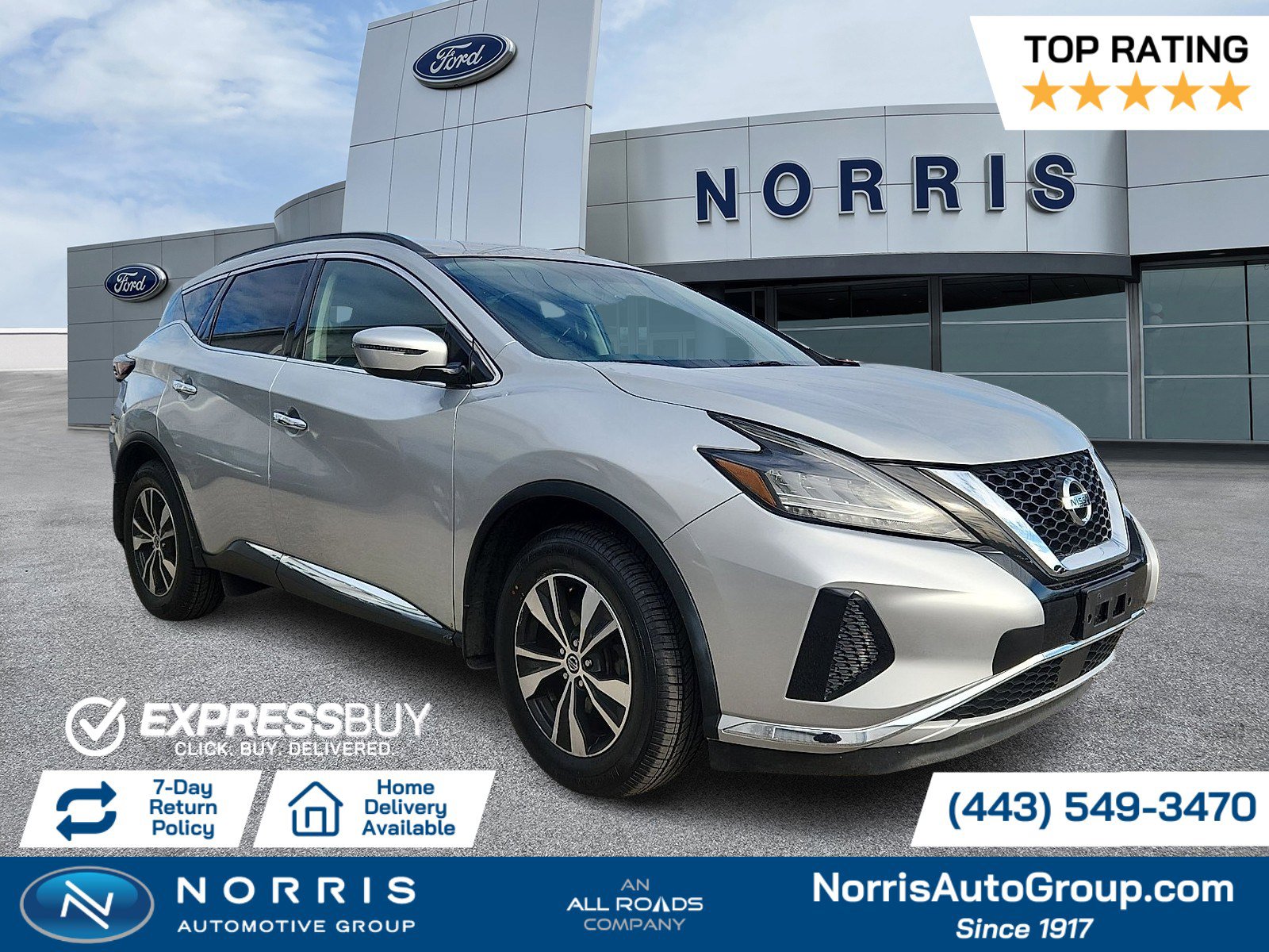 Used 2019 Nissan Murano SV w/ Cargo Package