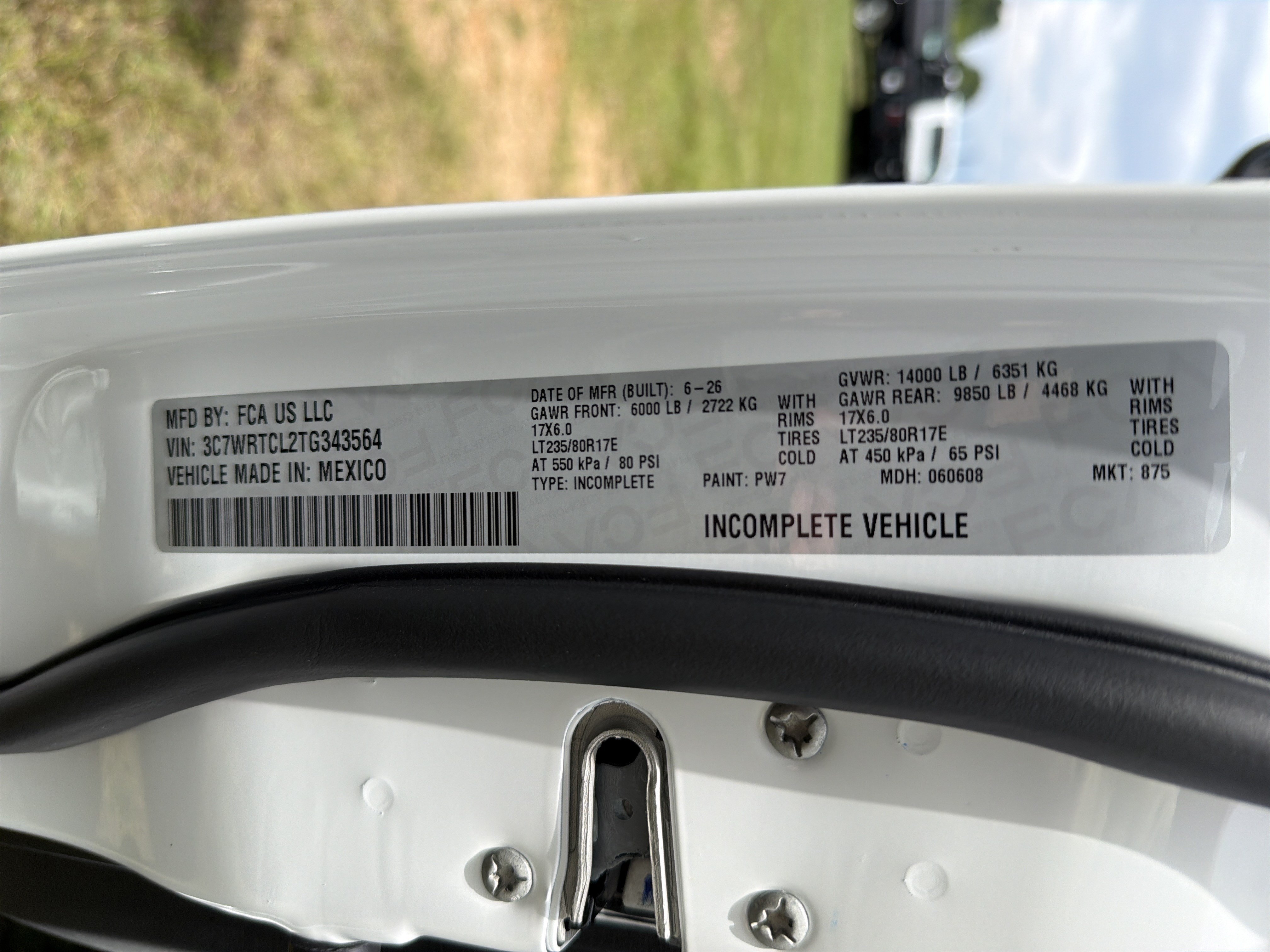 New 2026 RAM 3500 Tradesman AWD/4WD image 31
