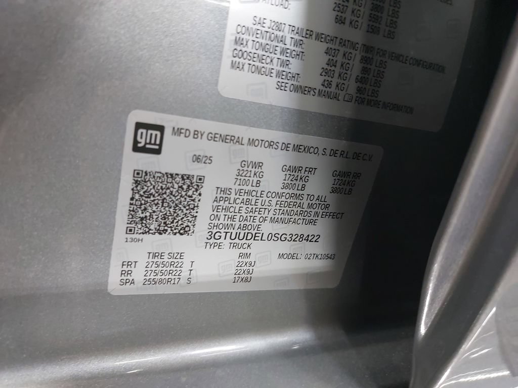 New 2025 GMC Sierra 1500 SLT w/ SLT Premium Plus Package AWD/4WD image 36