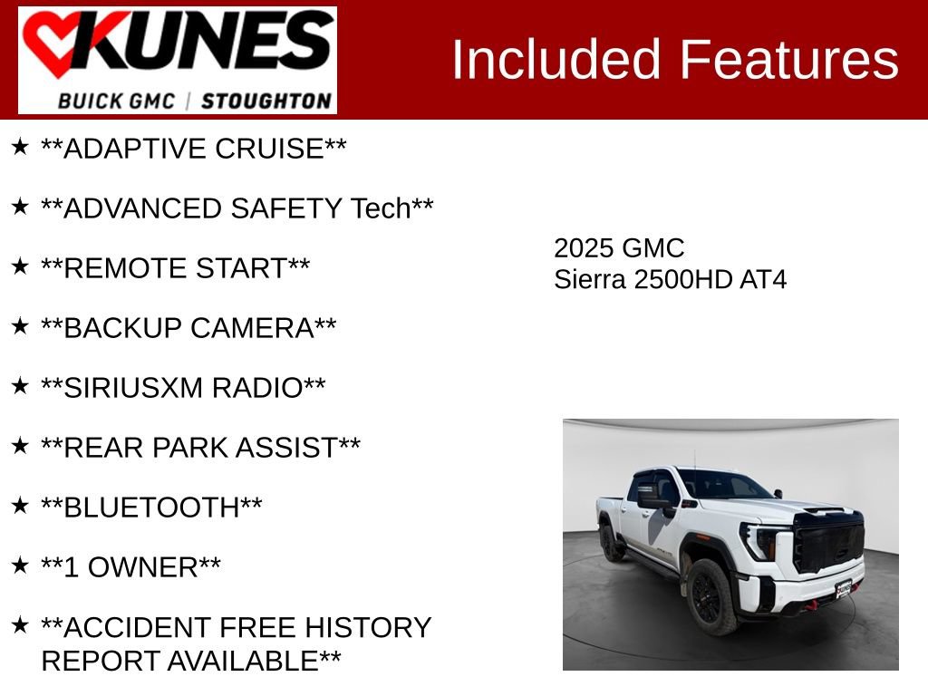 Used 2025 GMC Sierra 2500 AT4 AWD/4WD image 2