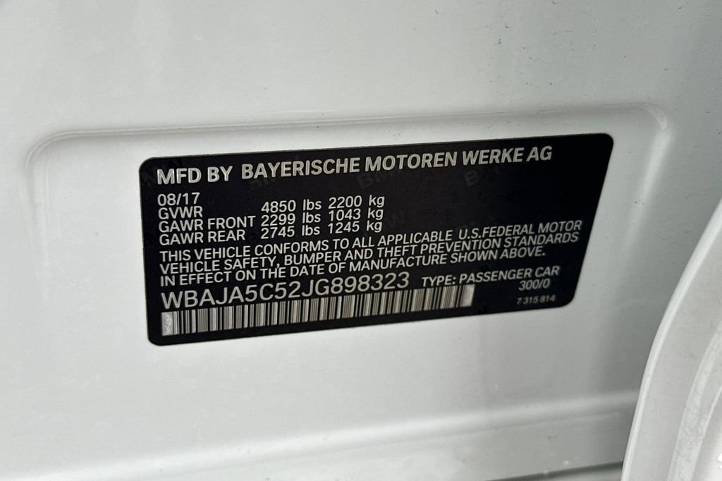 Used 2018 BMW 530i image 34