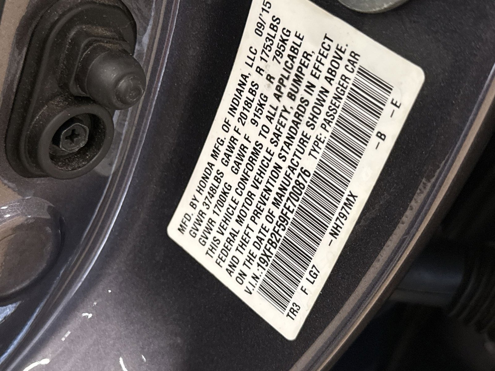 Used 2015 Honda Civic LX image 34