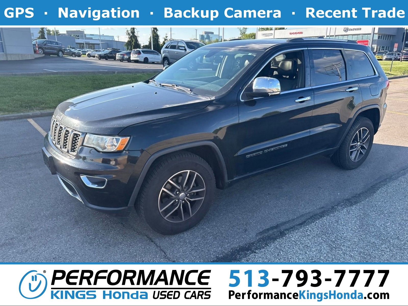 Used 2017 Jeep Grand Cherokee Limited AWD/4WD image 1
