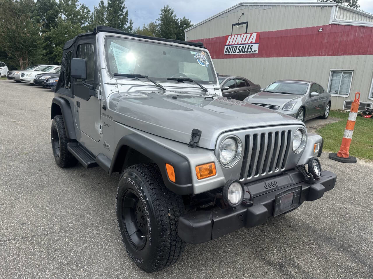 Used 2002 Jeep Wrangler Sport