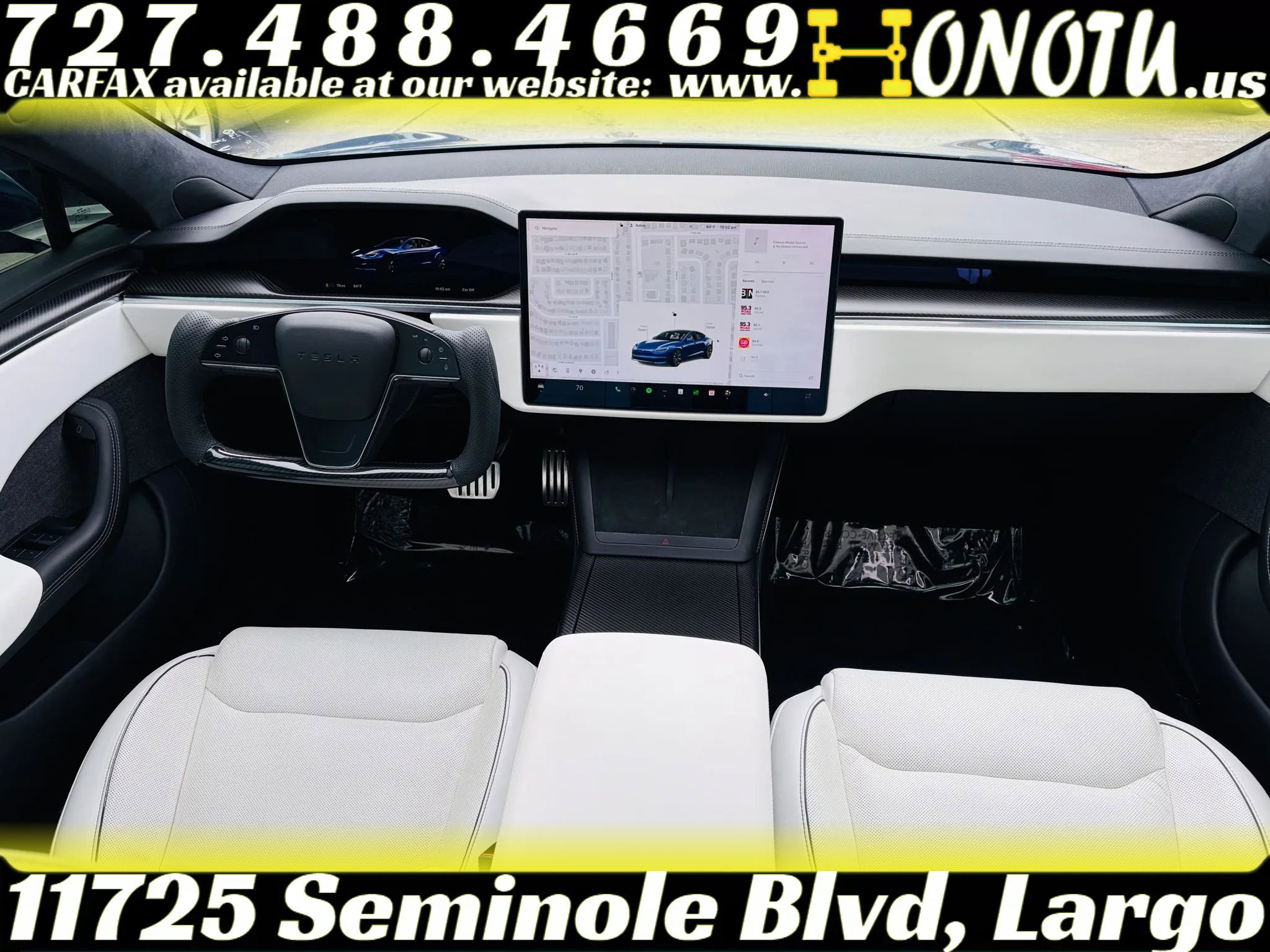Used 2021 Tesla Model S Plaid AWD/4WD image 27