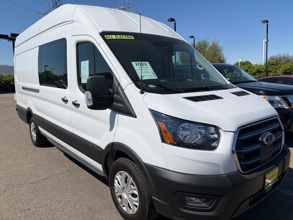 Used 2022 Ford E-Transit 148 High Roof Extended RWD image 1