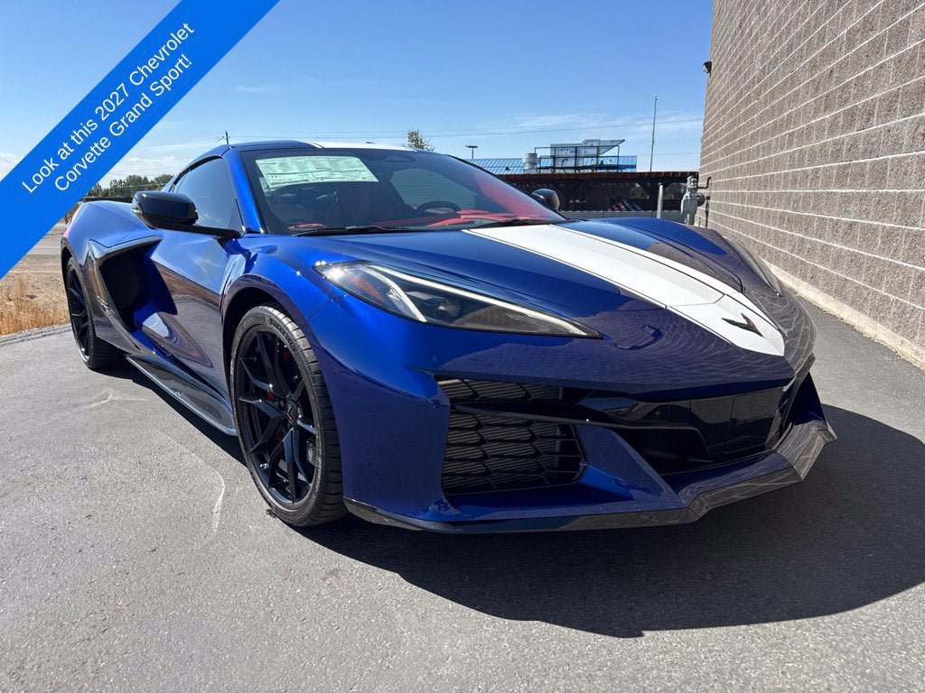 New 2027 Chevrolet Corvette Grand Sport w/ Z52 Sport Performance Package RWD image 3