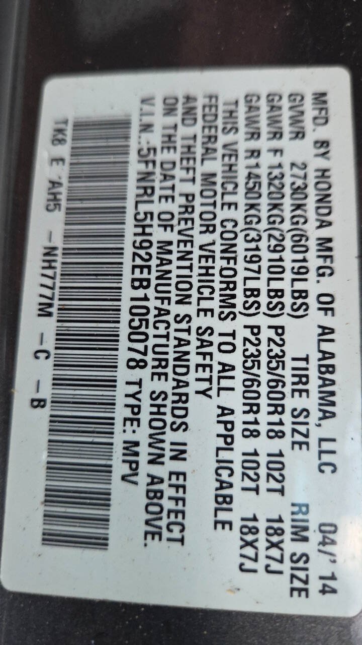 Used 2014 Honda Odyssey Touring Elite image 52