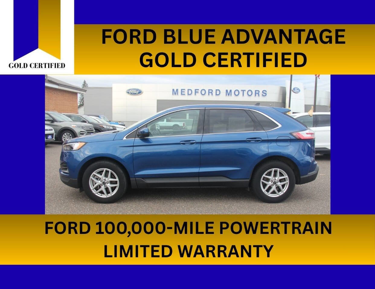 Certified 2024 Ford Edge SEL