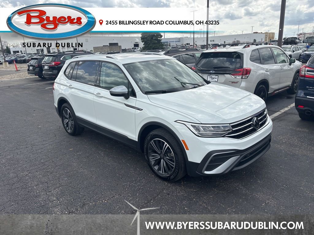 Used 2024 Volkswagen Tiguan Wolfsburg Edition w/ Panoramic Sunroof Package image 1