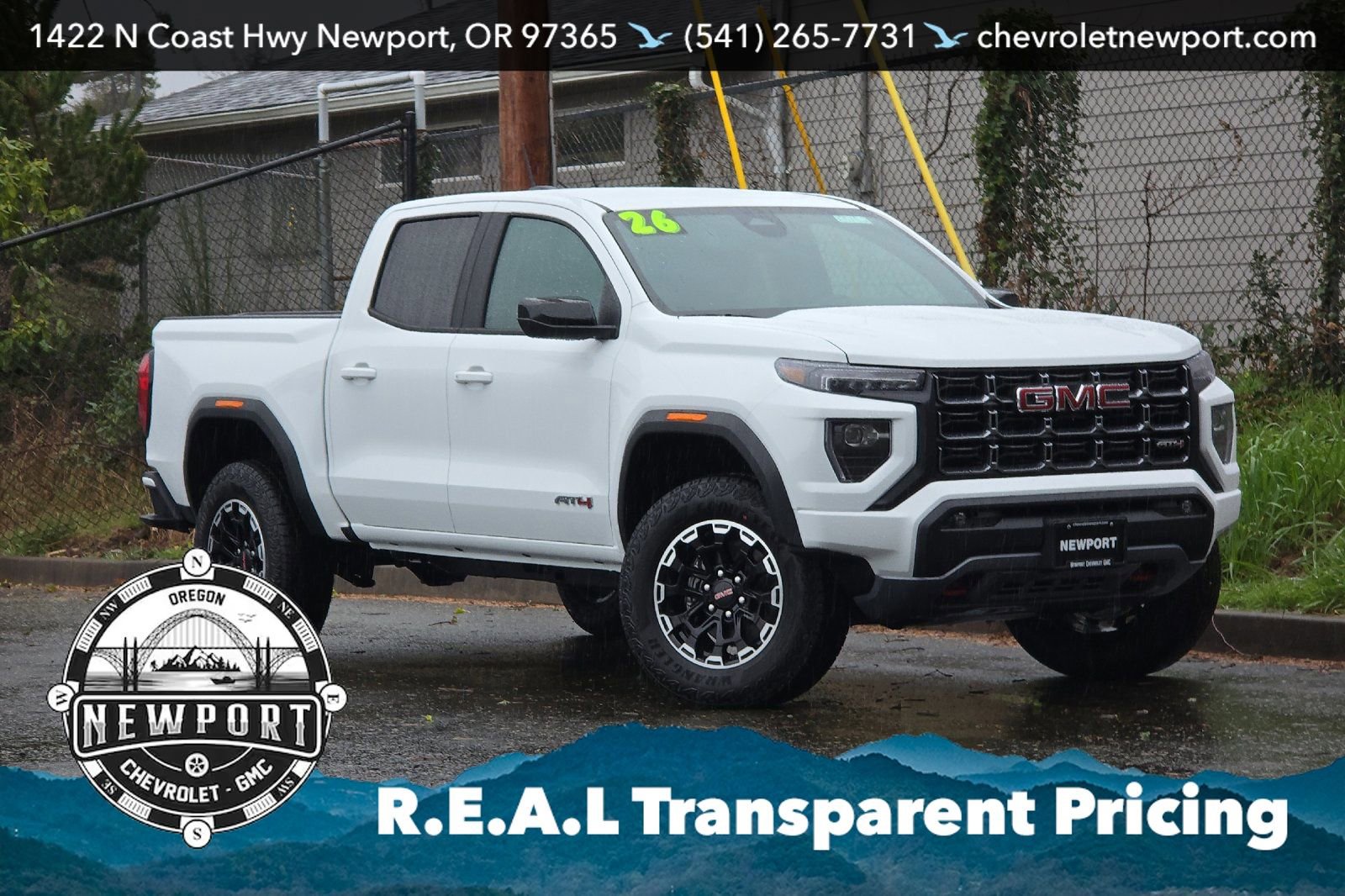 New 2026 GMC Canyon AT4 w/ AT4 Premium Package