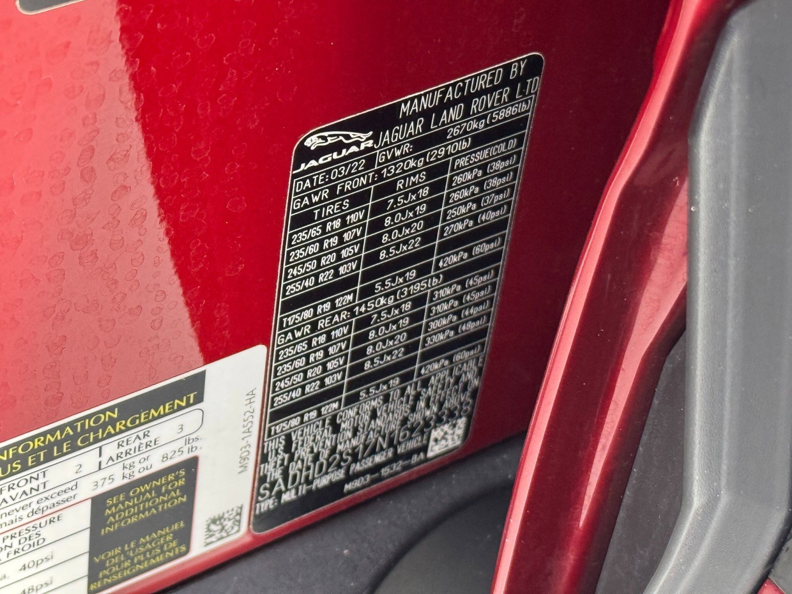 Used 2022 Jaguar I-PACE HSE image 48