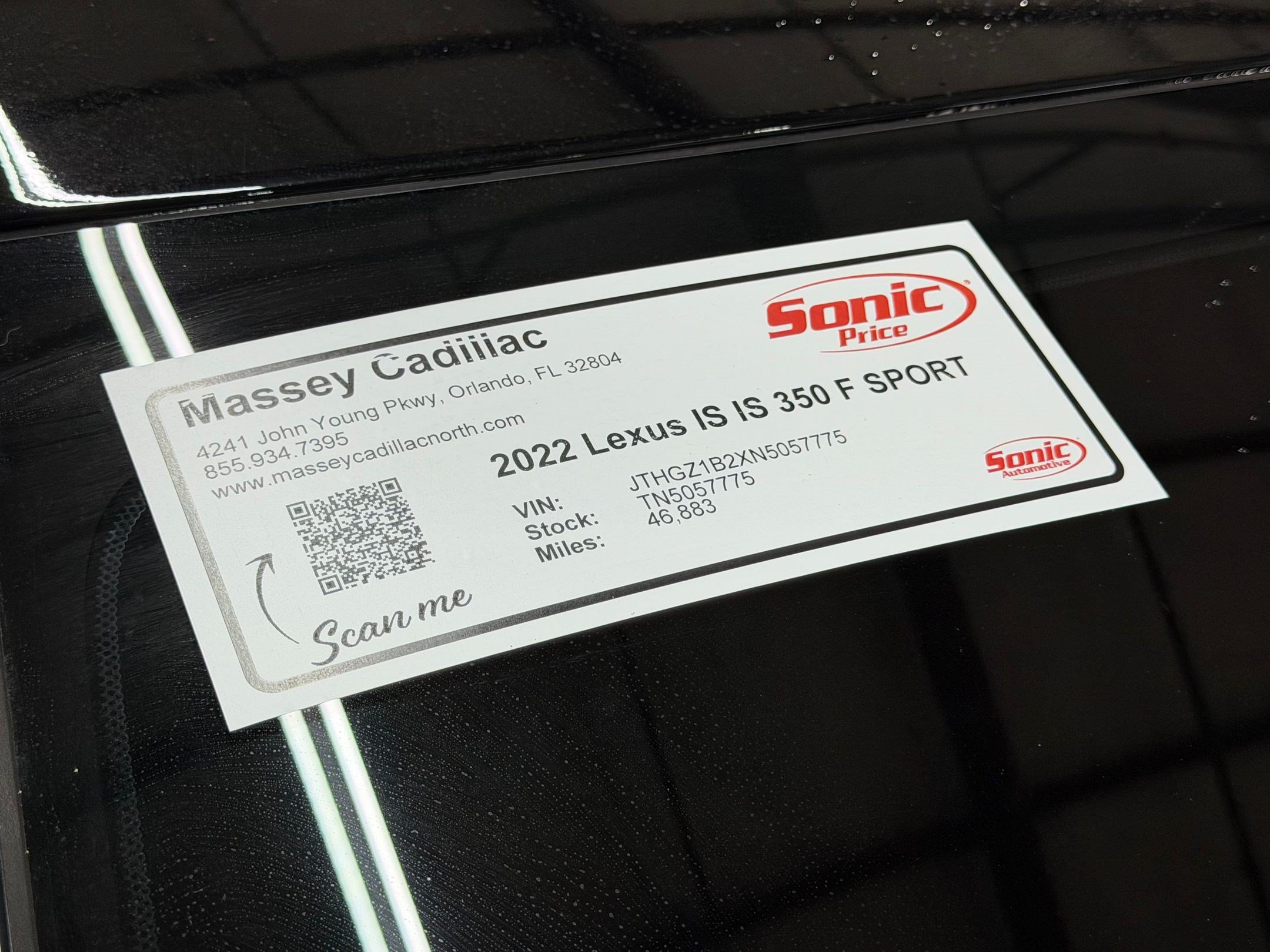 Used 2022 Lexus IS 350 F Sport w/ Accessory Package RWD image 49