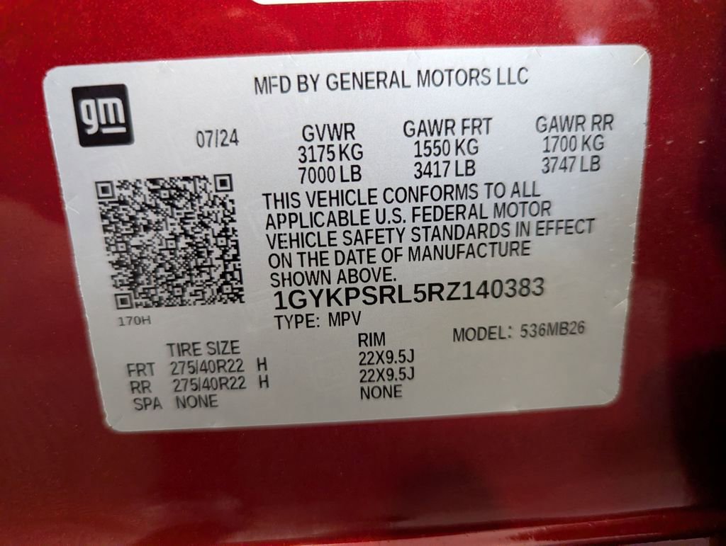 Used 2024 Cadillac Lyriq Luxury w/ LPO, Floor Liner Package image 87