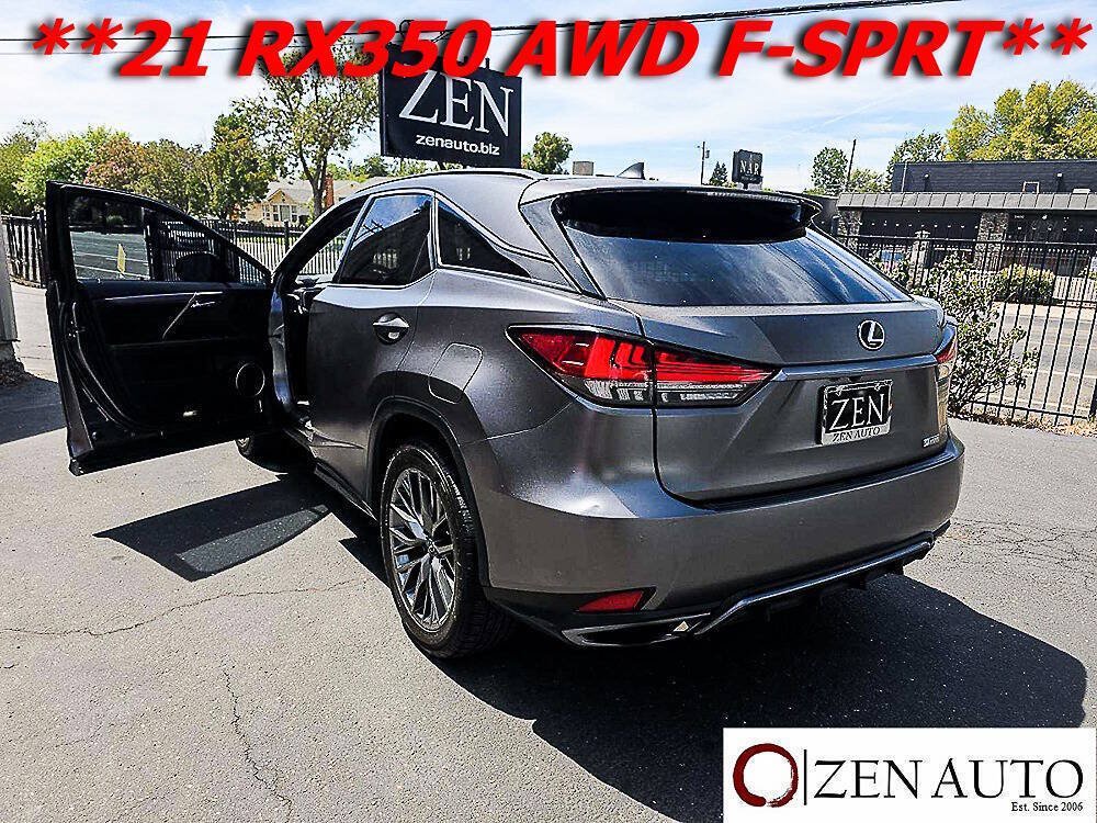 Used 2021 Lexus RX 350 F Sport w/ Cold Area Package (CT) AWD/4WD image 4