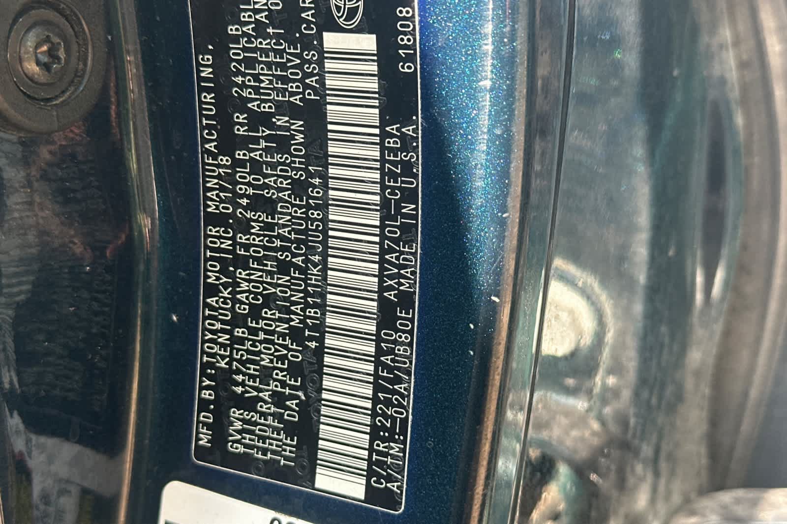 Used 2018 Toyota Camry FWD image 26