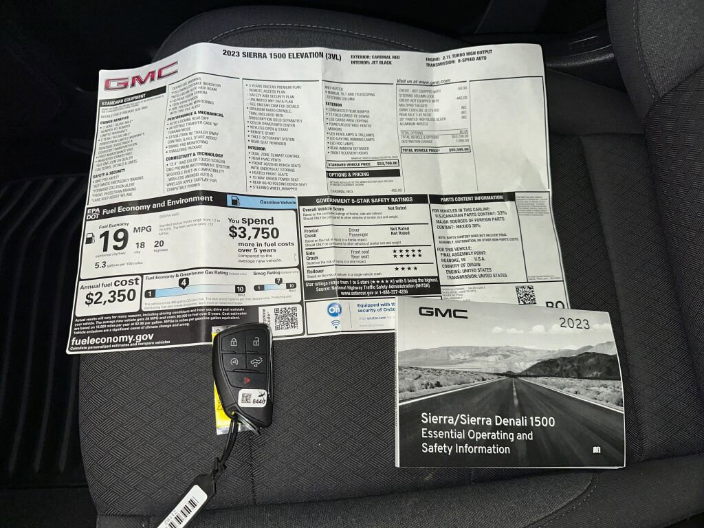 Used 2023 GMC Sierra 1500 Elevation image 16