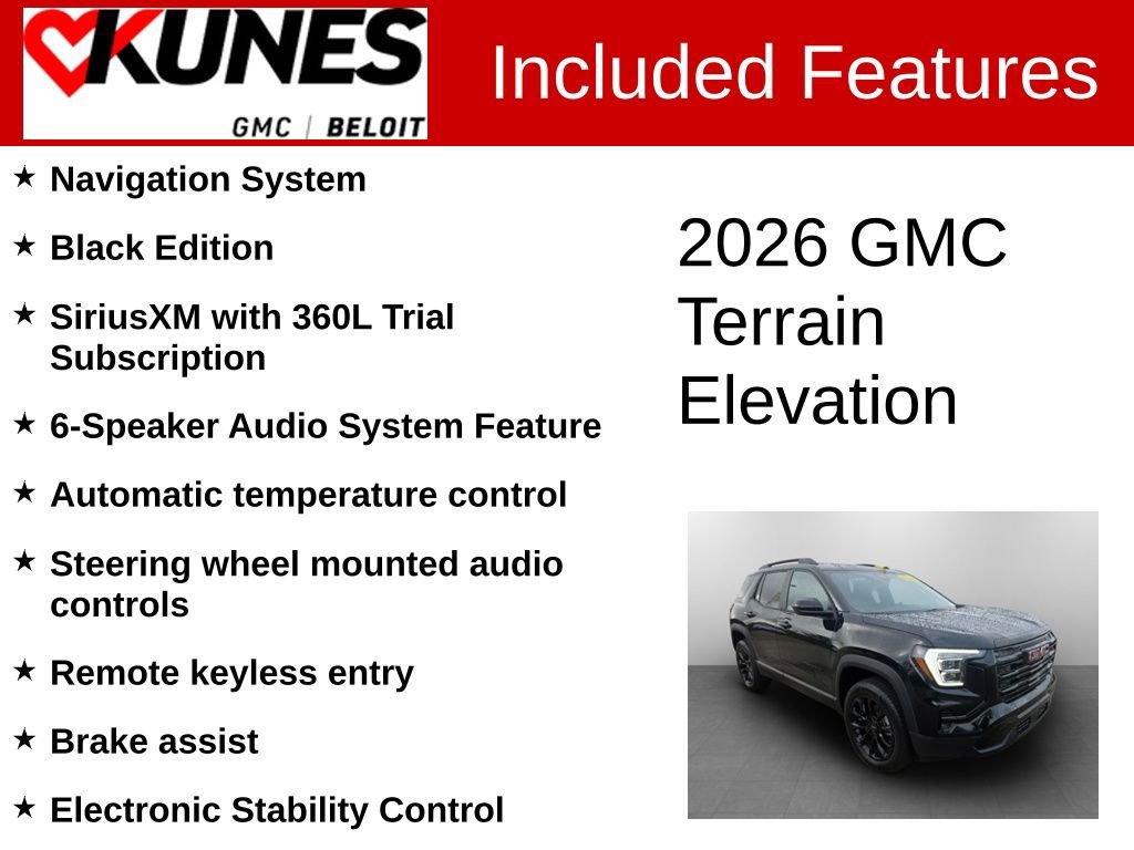 New 2026 GMC Terrain Elevation w/ Black Edition AWD/4WD video 2