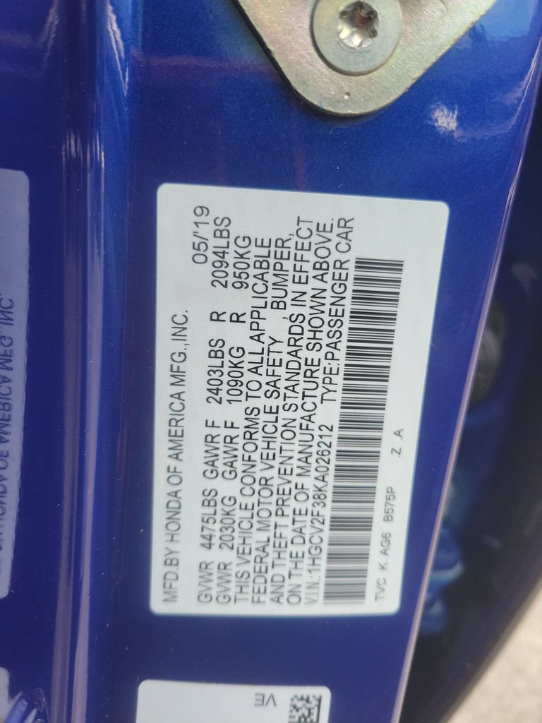 Used 2019 Honda Accord Sport image 39