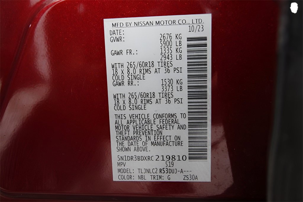 Used 2024 Nissan Pathfinder Rock Creek image 35