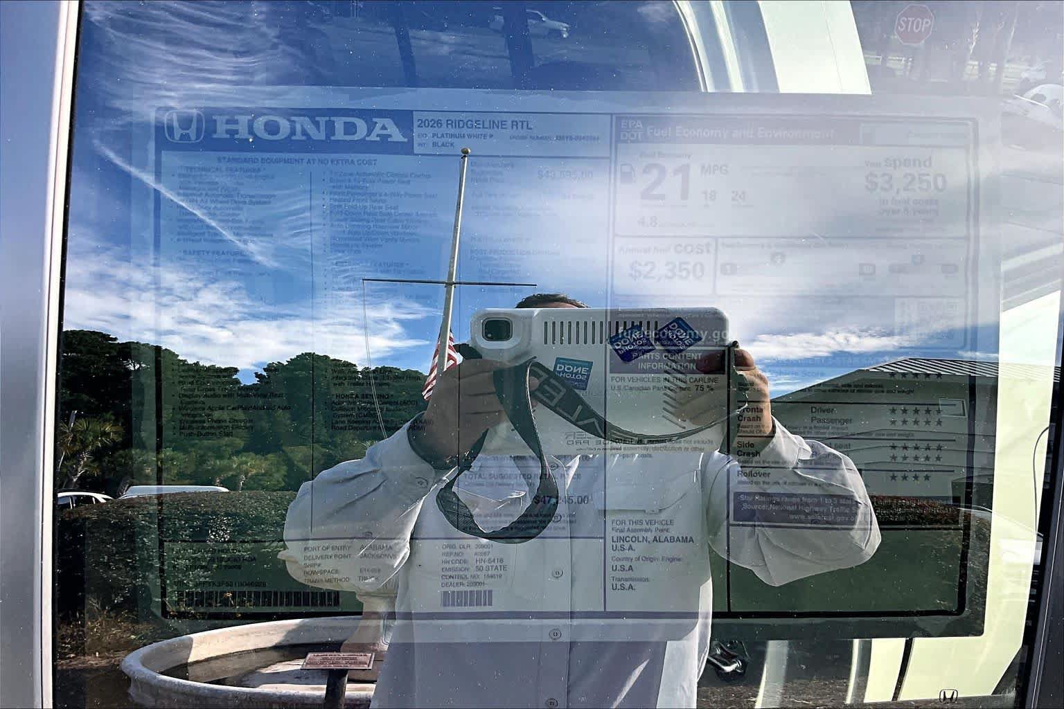 New 2026 Honda Ridgeline RTL image 18