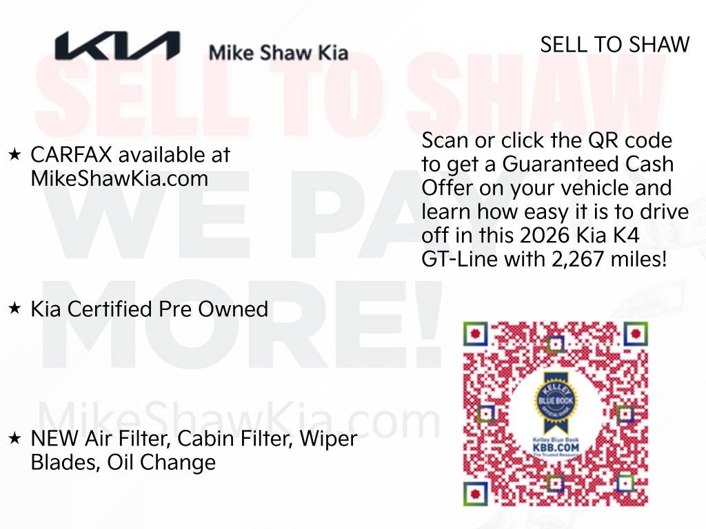 Certified 2026 Kia K4 GT-Line FWD image 13