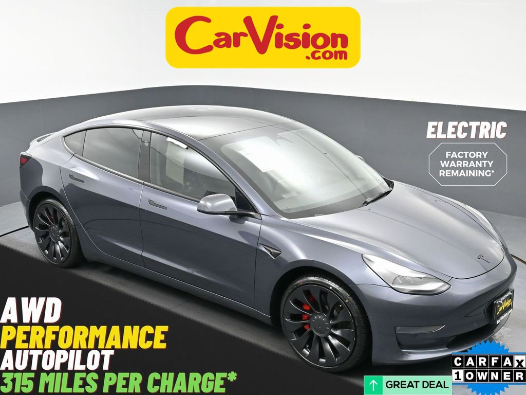 Used 2022 Tesla Model 3 Performance image 1