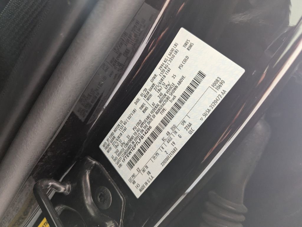 Used 2020 Ford F150 XLT w/ Equipment Group 302A Luxury image 31