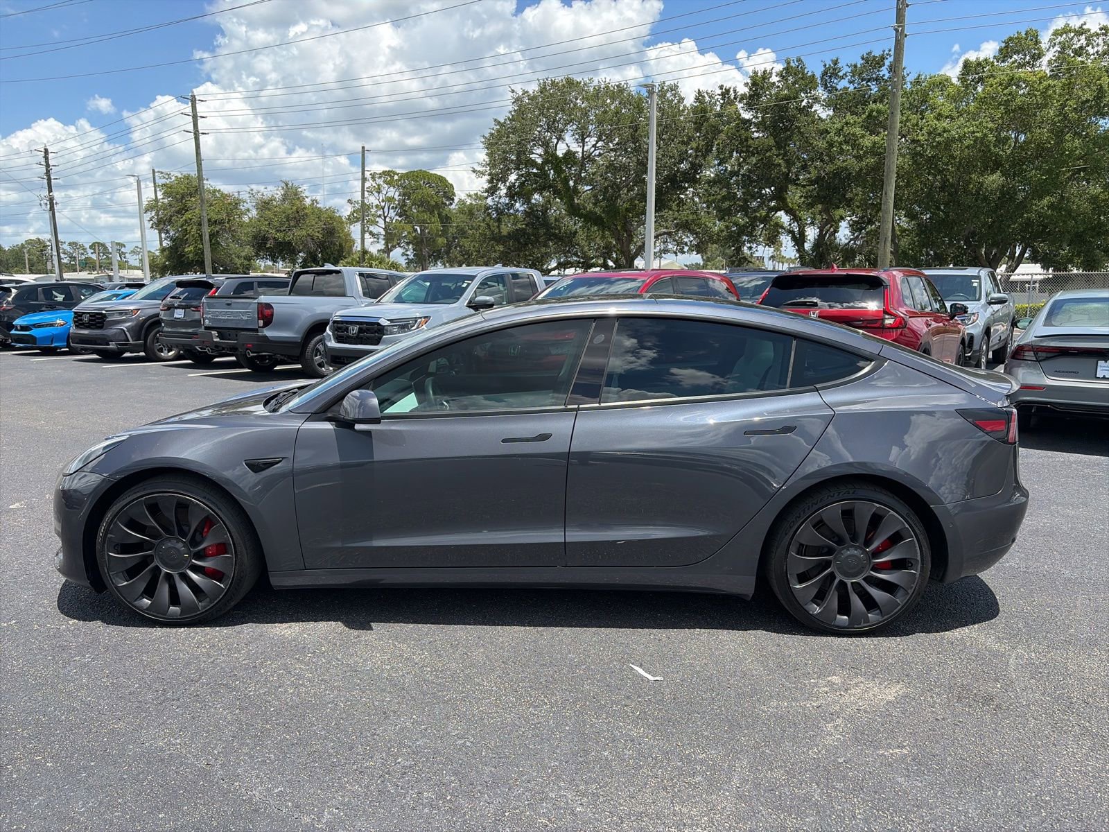 Used 2021 Tesla Model 3 Performance AWD/4WD image 4
