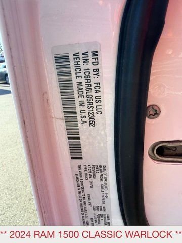 Certified 2024 RAM 1500 Classic Warlock RWD image 12