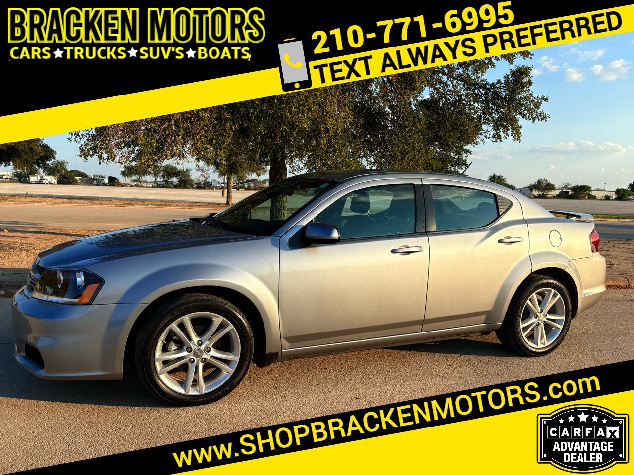 Used 2013 Dodge Avenger SXT w/ Rallye Appearance Group image 1