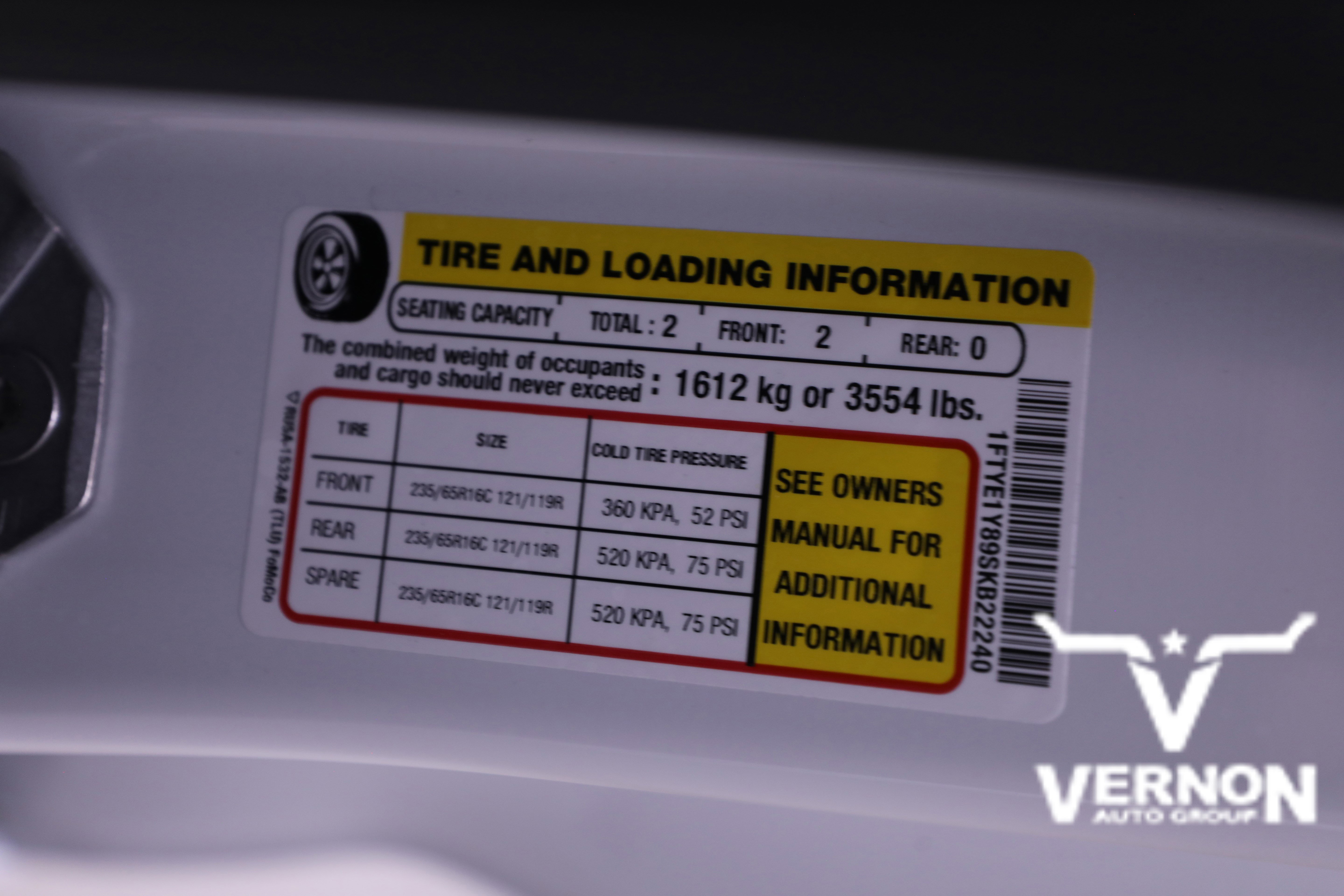 New 2025 Ford Transit 150 Low Roof w/ Load Area Protection Package image 38