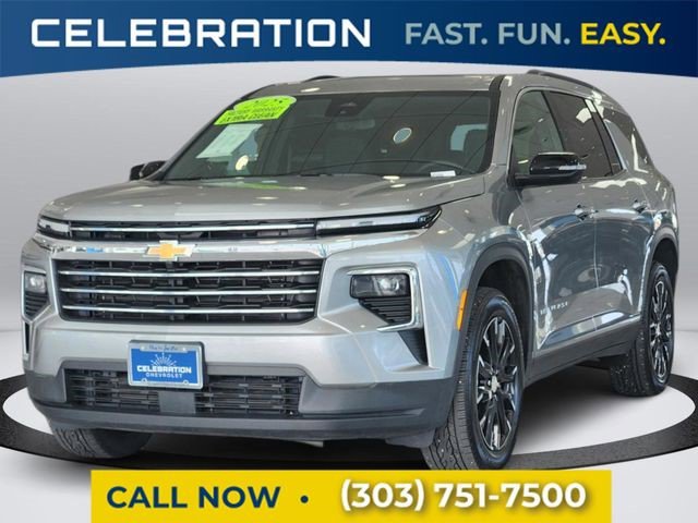 Certified 2025 Chevrolet Traverse LT w/ Sun and Wheel Package image 1