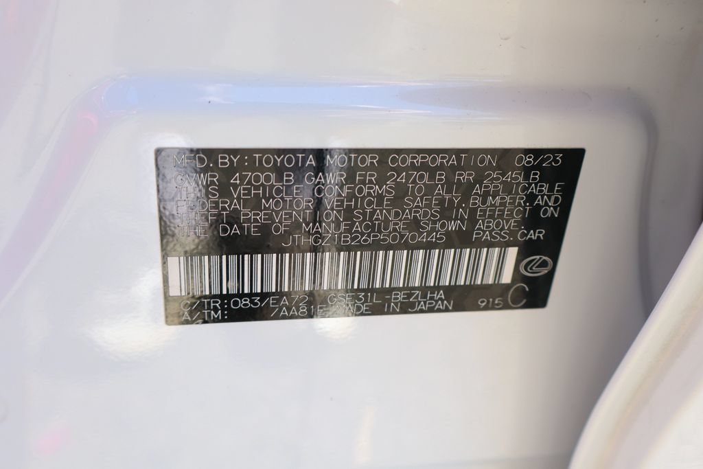 Used 2023 Lexus IS 350 F Sport w/ Navigation Package RWD image 45