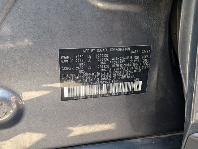 Used 2021 Subaru Outback Limited w/ Popular Package #2 image 35