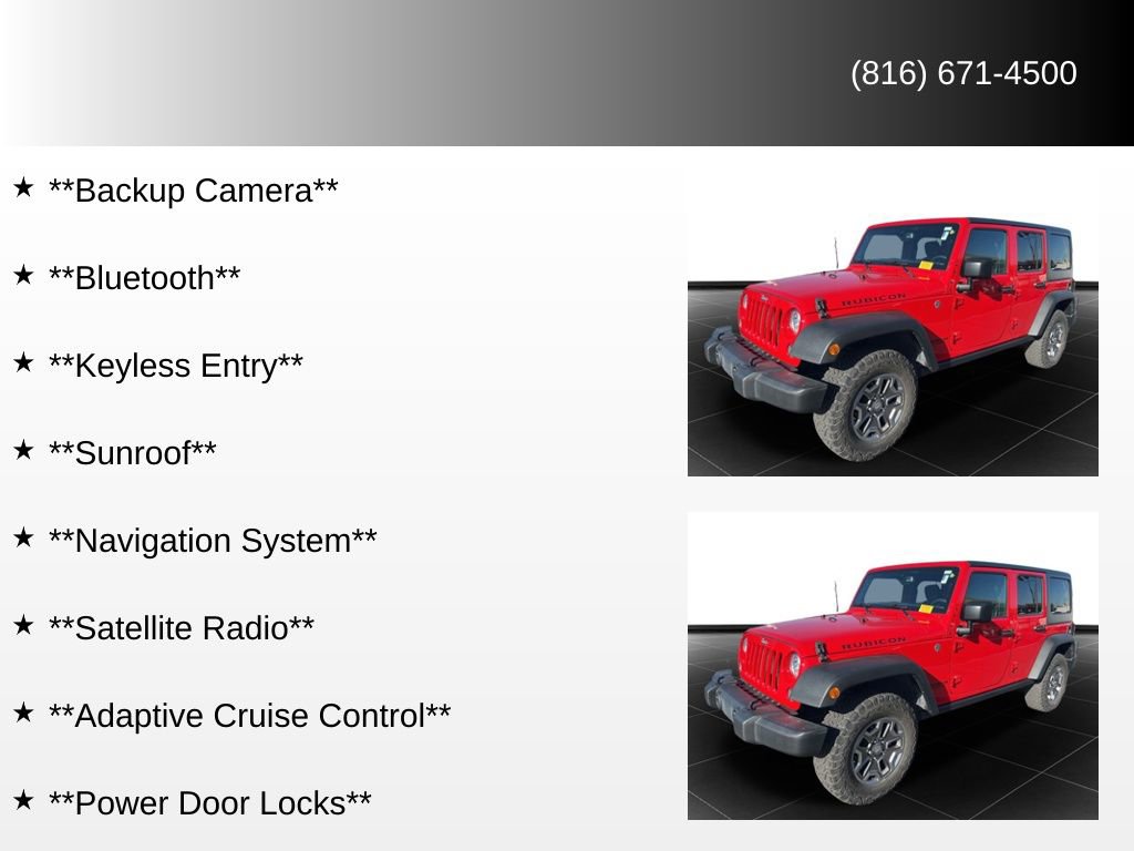 Used 2017 Jeep Wrangler Unlimited Rubicon w/ Connectivity Group image 28