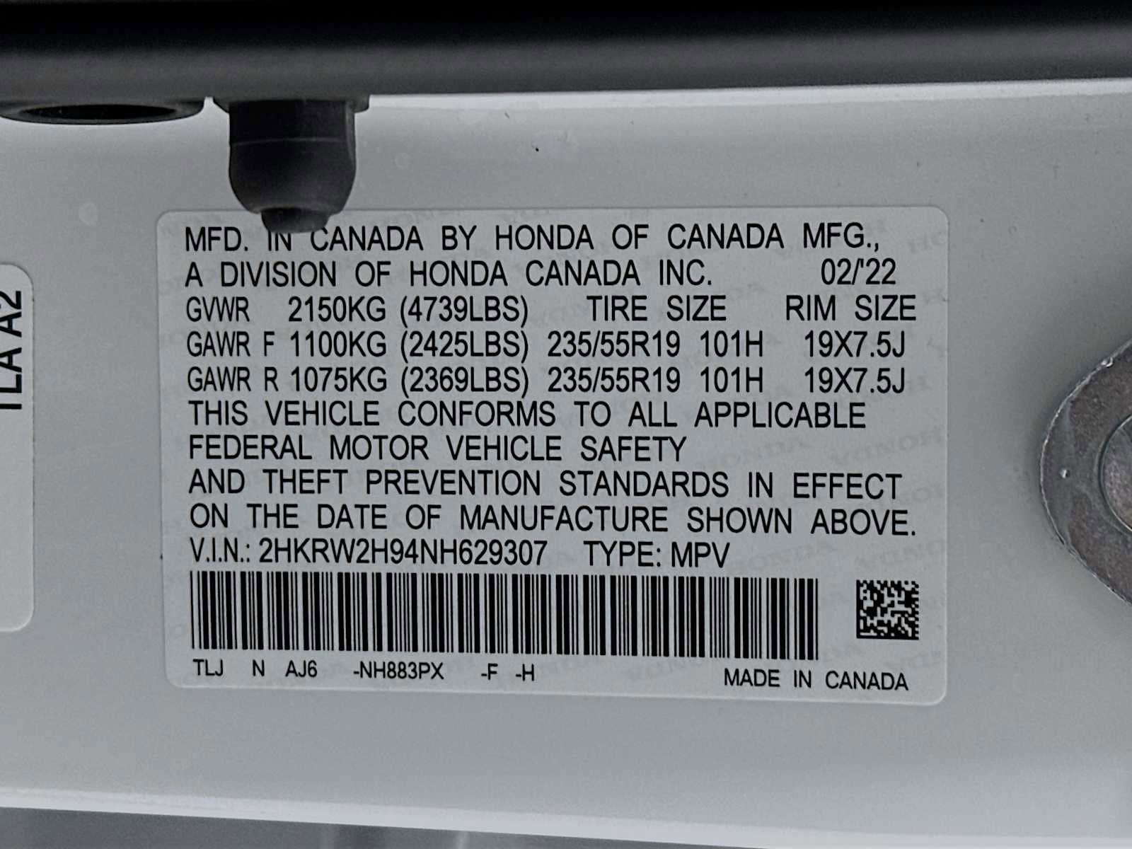 Used 2022 Honda CR-V Touring image 31