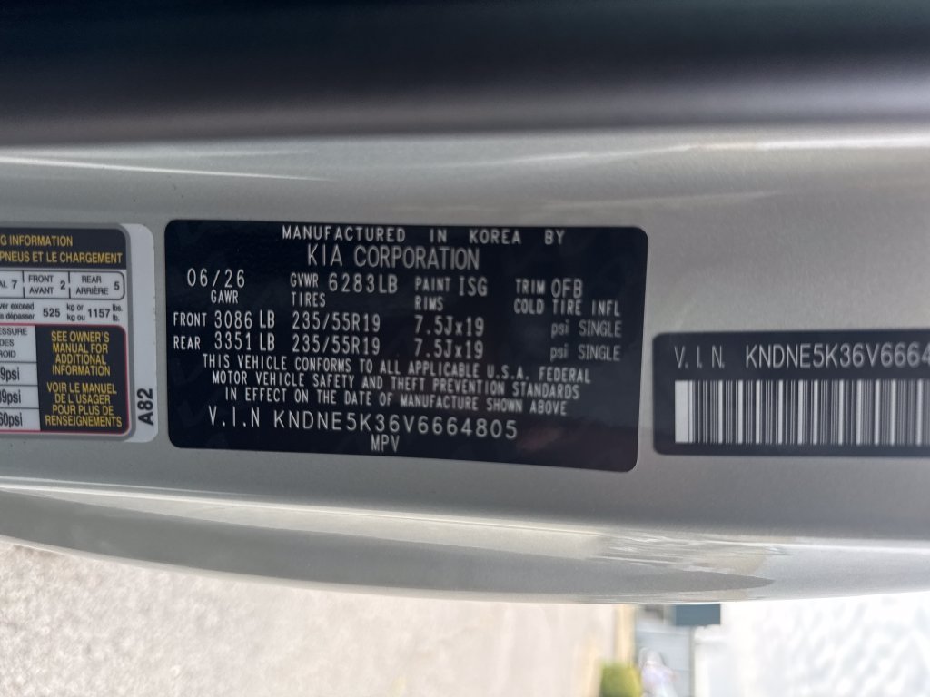 New 2027 Kia Carnival SX FWD image 27
