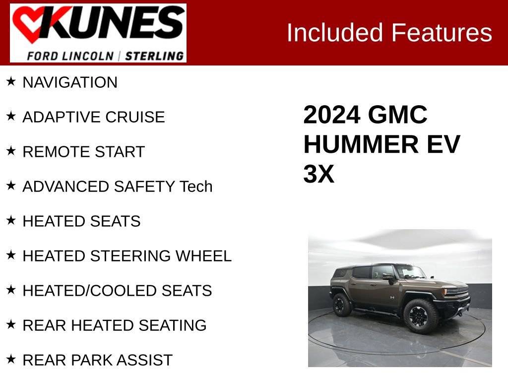Used 2024 GMC Hummer EV 3X w/ Extreme Off-Road Package image 2