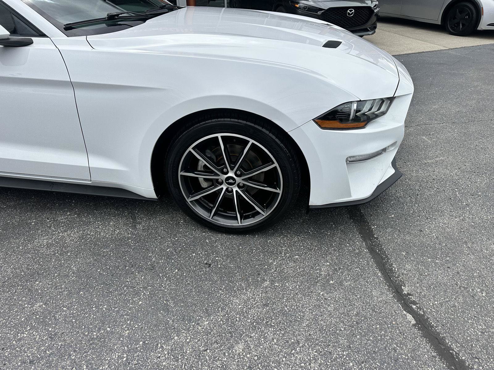 Used 2018 Ford Mustang Premium w/ Wheel & Stripe Package RWD image 9