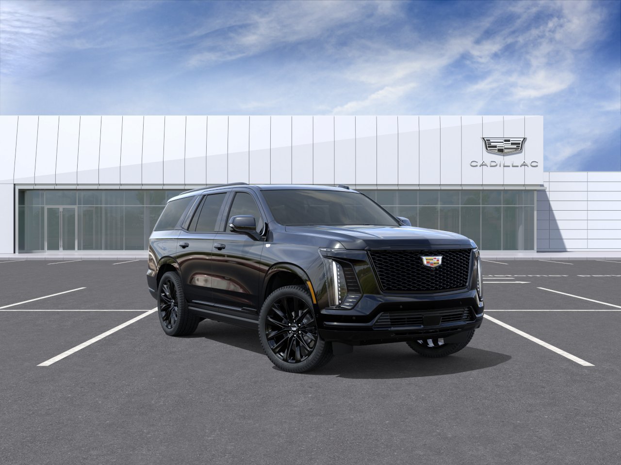 New 2026 Cadillac Escalade Platinum Sport w/ LPO, ONYX Package AWD/4WD image 1